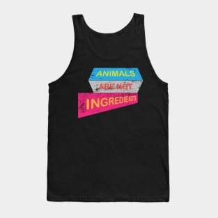 Animals no ingredients Animal Welfare Animals Tank Top